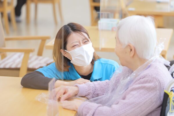 滋賀県栗東市にあるサービス付き高齢者向け住宅リヤンド-絆-栗東で働く介護職員
