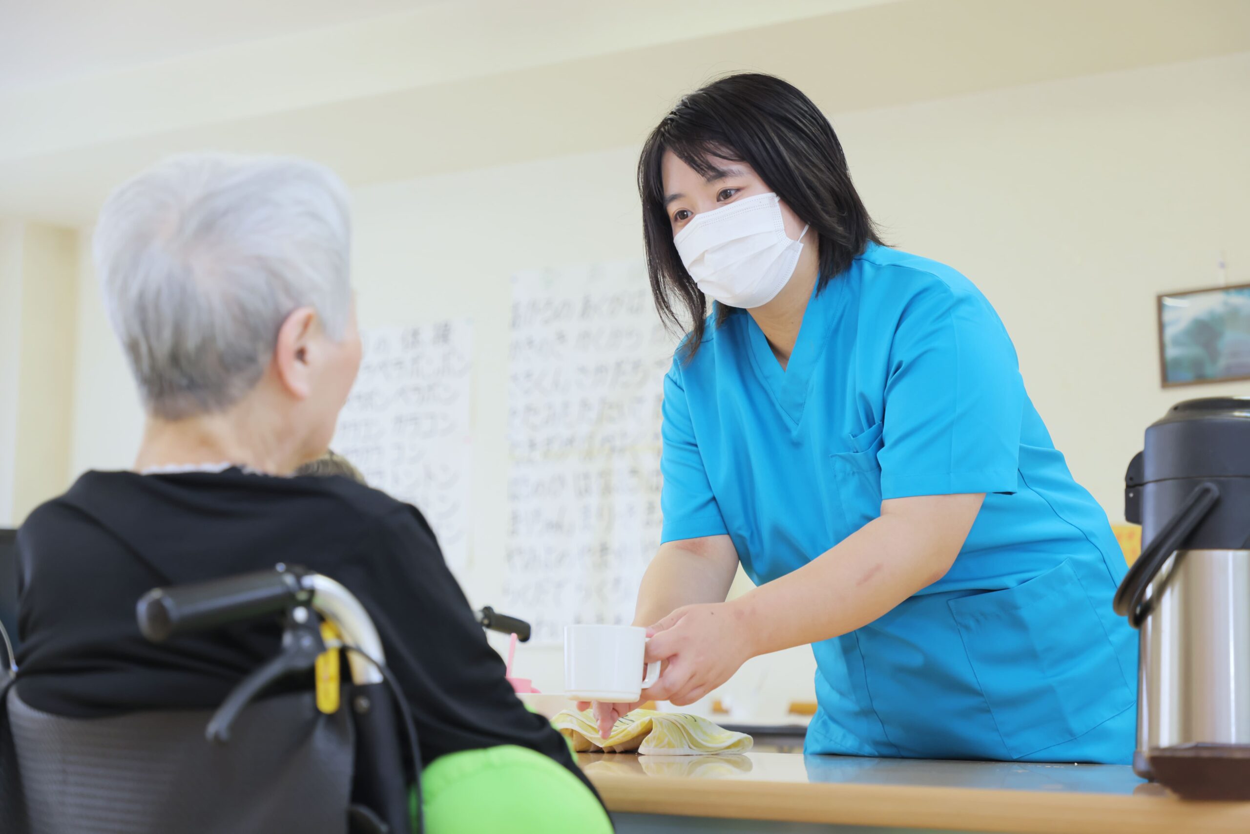 千葉県市原市・姉ヶ崎にある医療対応型有料老人ホーム リヤンド-絆-姉崎で働く介護職員