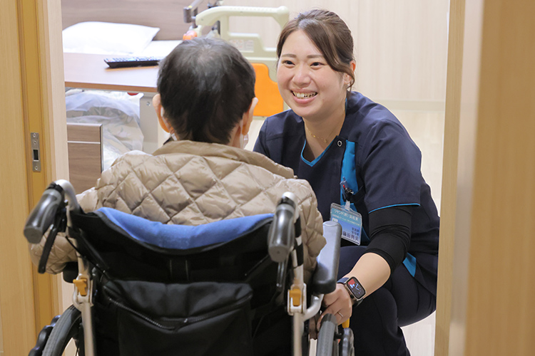 介護スタッフは24時間常駐