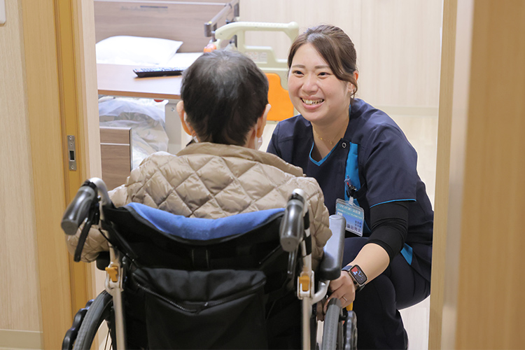 介護スタッフは24時間常駐