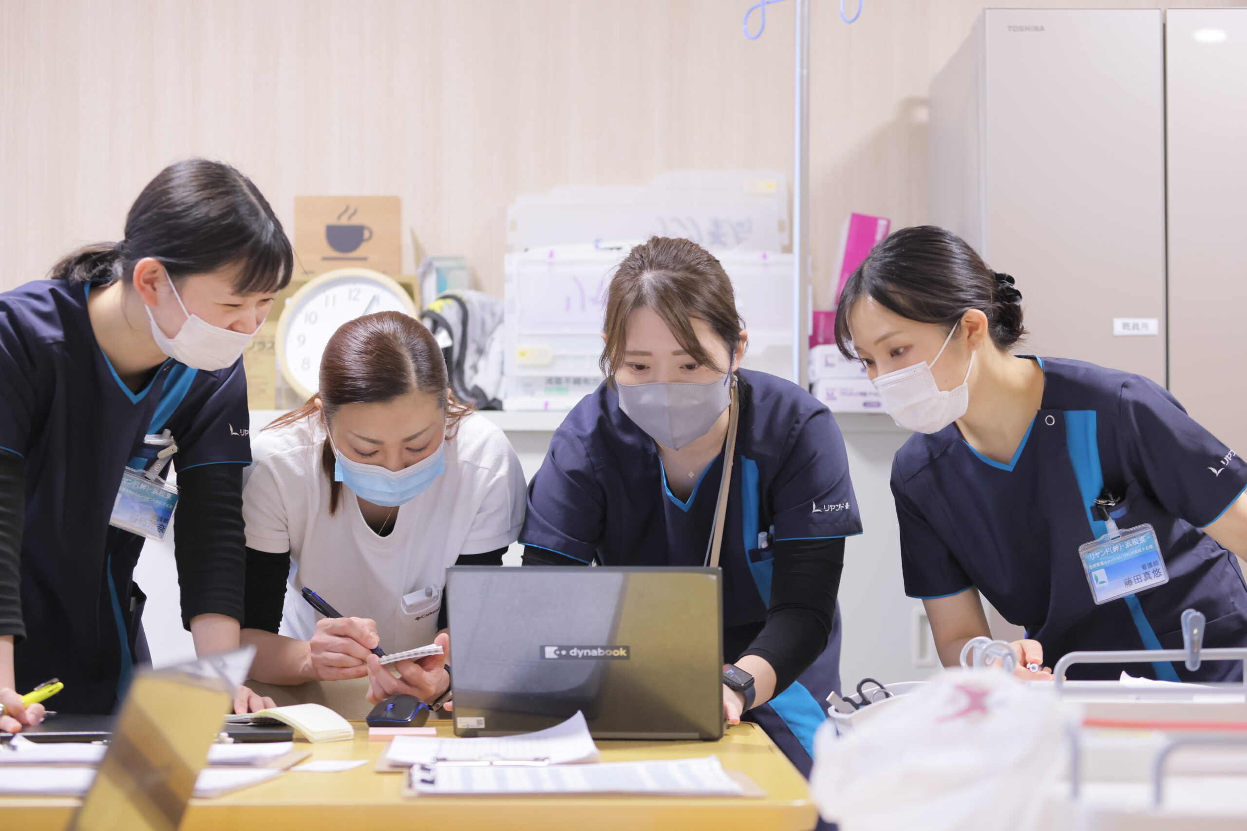 静岡県浜松市にある住宅型ホスピス・リヤンド-絆-浜松東で働く訪問看護師たち