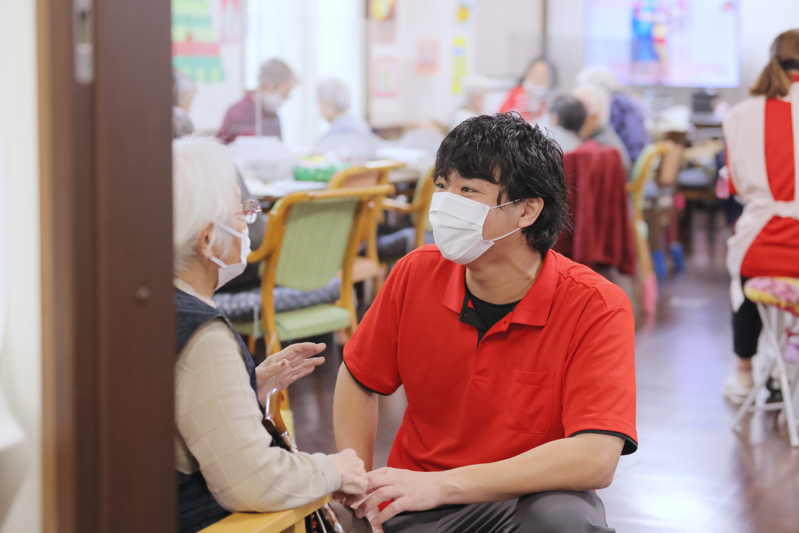 滋賀県栗東市にあるデイサービスリヤンド-絆-栗東　管理者