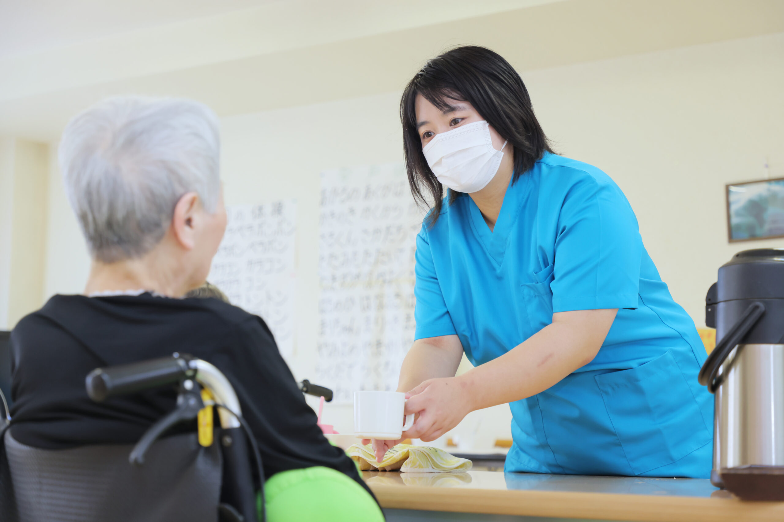 千葉県市原市・姉ヶ崎にある住宅型ホスピスリヤンド-絆-姉崎で働く介護職員