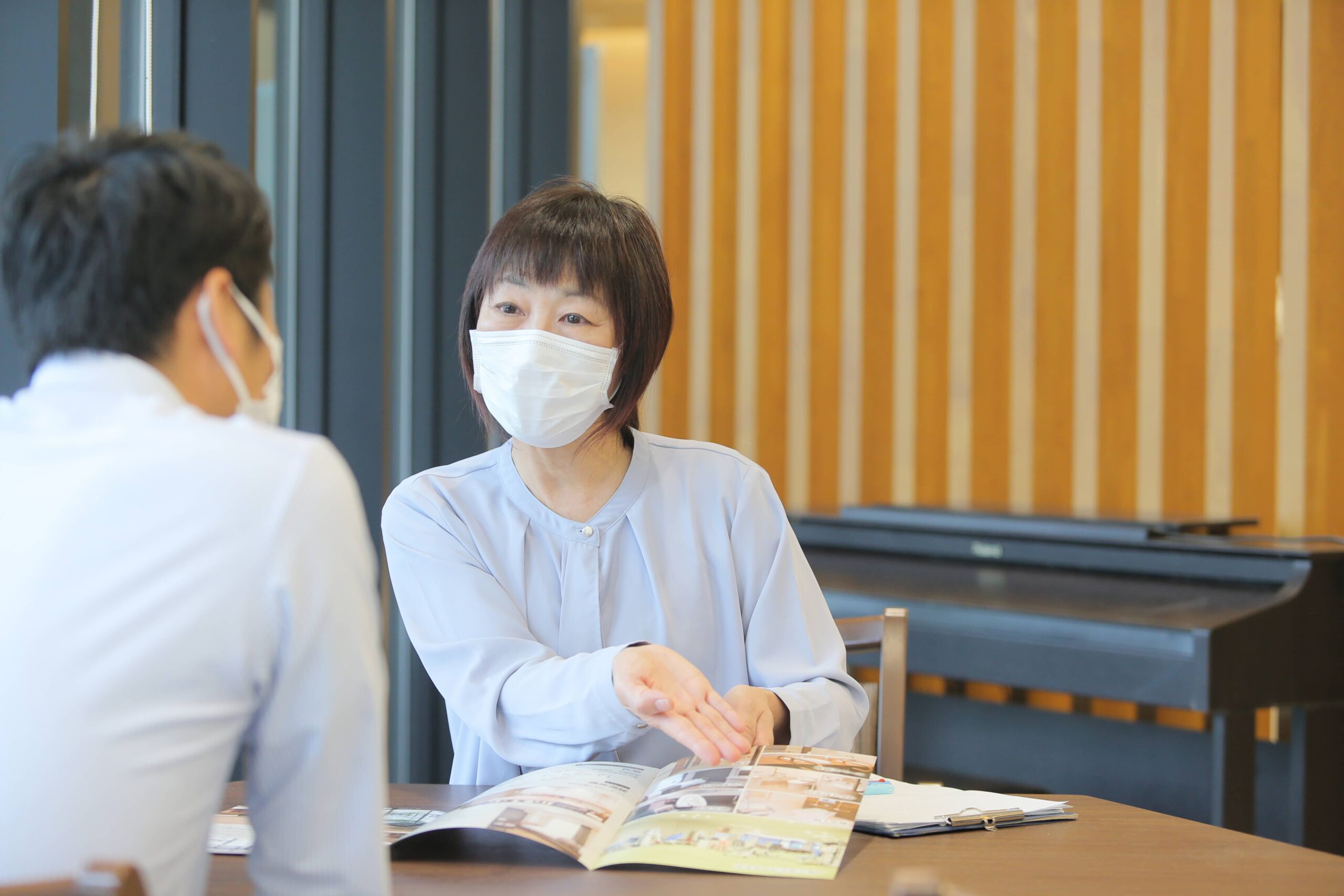 静岡県藤枝市にある医療対応型サービス付き高齢者向け住宅・住宅型ホスピス リヤンドファミーユで働くケアマネージャー